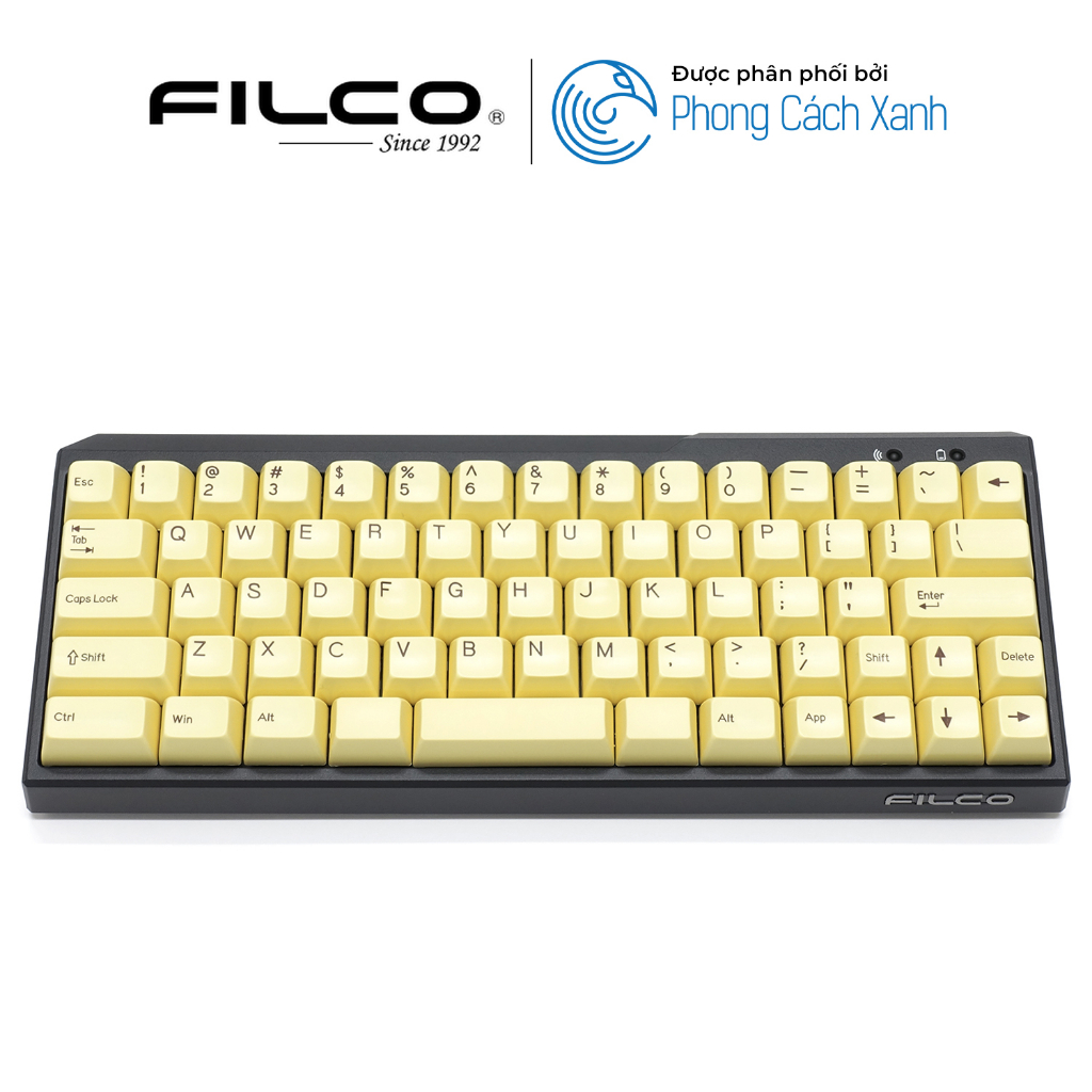 Keycap bàn phím cơ Filco High profile Doubleshot for Minila Air - Hàng Mỹ thương hiệu Nhật Bản - Hàng Chính Hãng