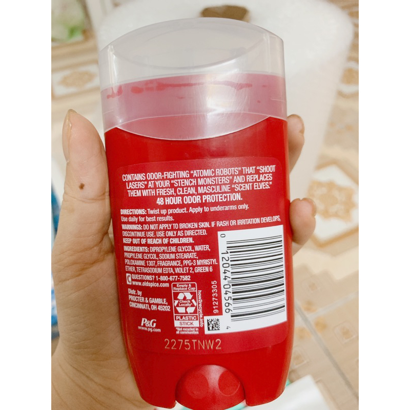 (Hàng Mỹ) Lăn khử mùi Old Spice