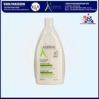 Sữa tắm aderma hổ trợ giảm mụn lưng, thu nhỏ lỗ chân lông trên cơ thể 500ml