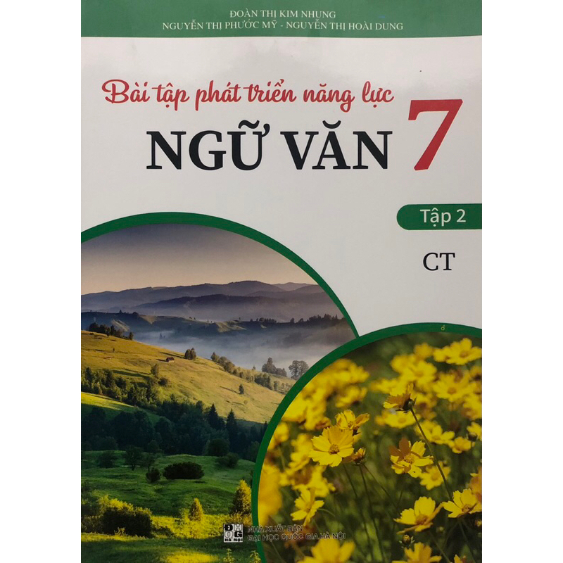 Sách - Bài tập phát triển năng lực Ngữ Văn 7 (Tập 1 + Tập 2)CT