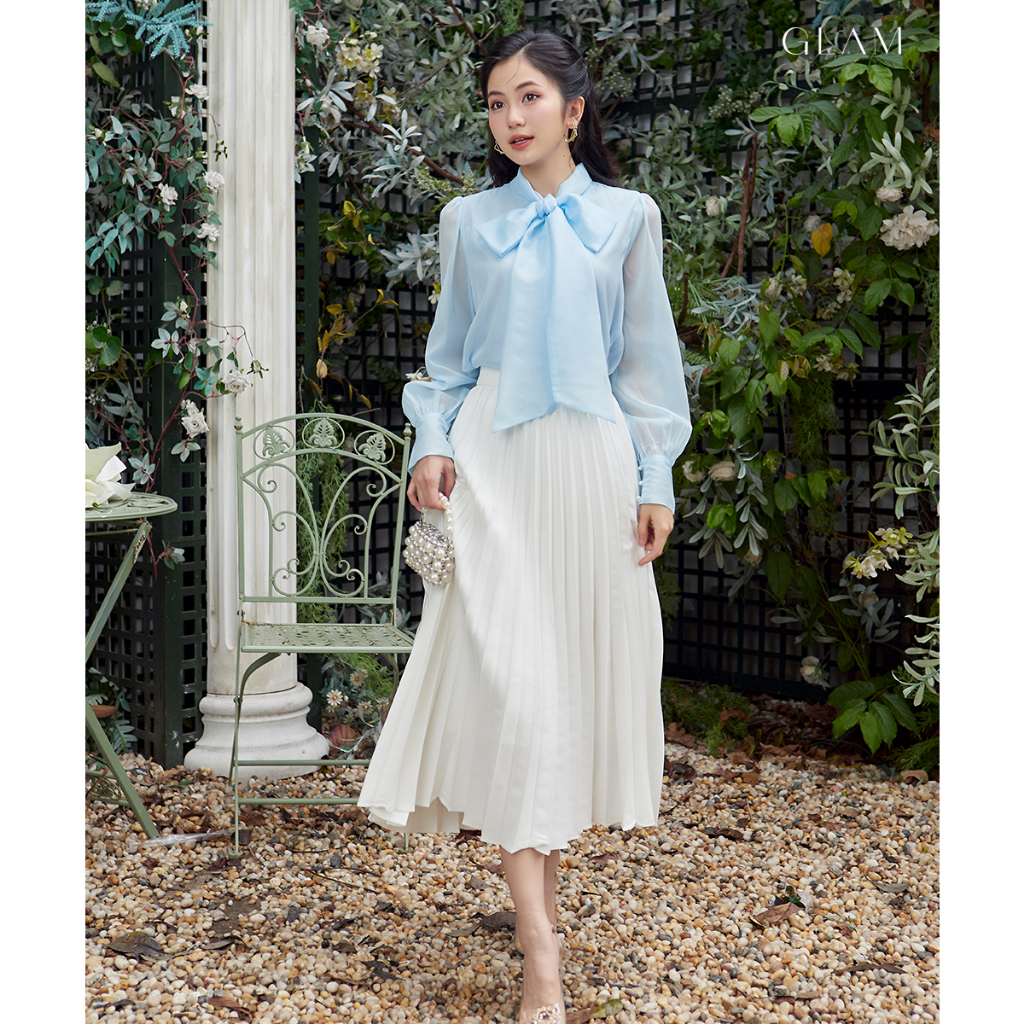 Áo sơ mi Isabella Shirt chất vải organza mềm mại
