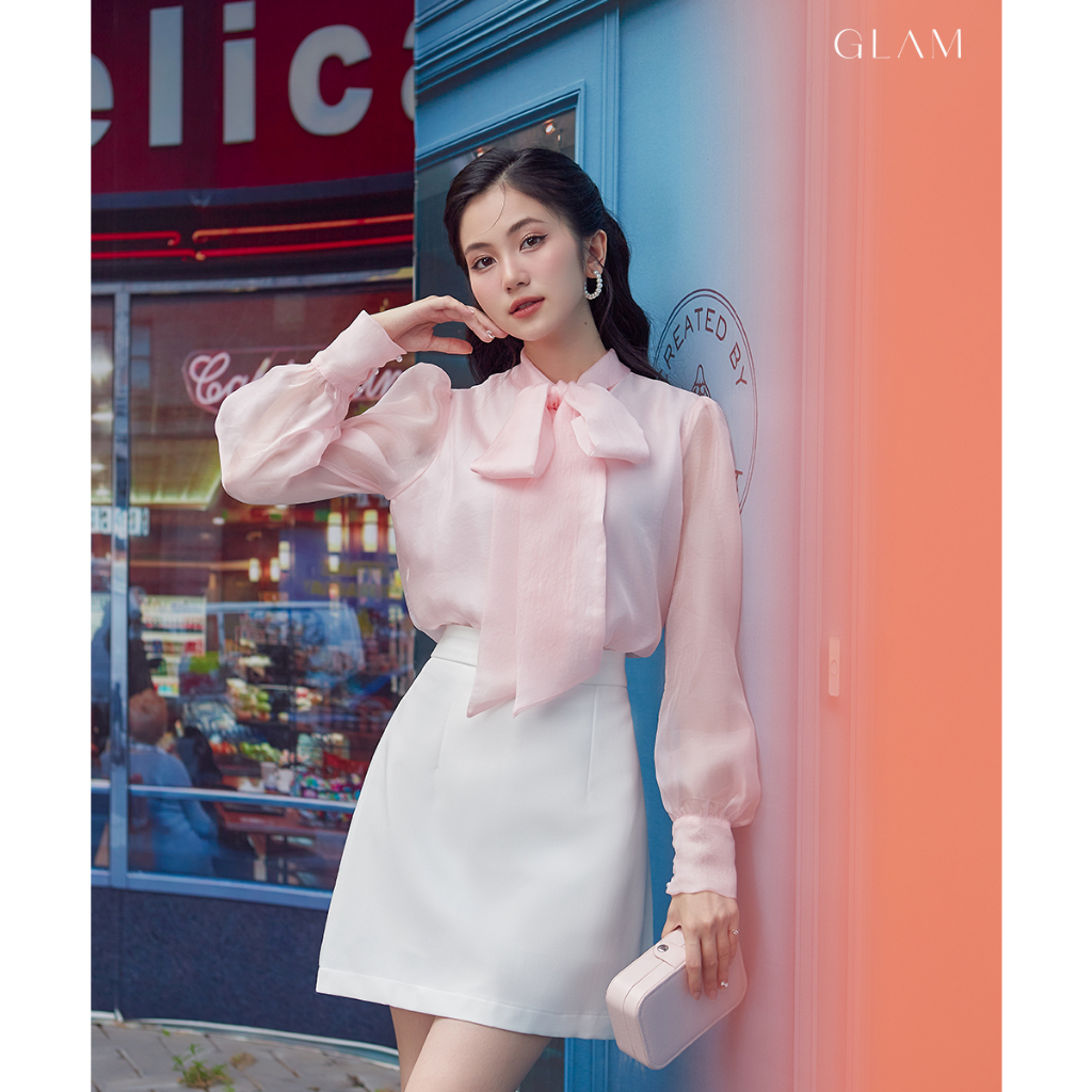 Áo sơ mi Isabella Shirt chất vải organza mềm mại