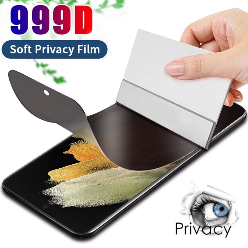 Miếng dán màn hình PPF 2 IN 1 Chống nhìn trộm - chống vân tay cho Samsung s23 ultra S21 S21 Ultra S22 S22 Plus S22 Ultra