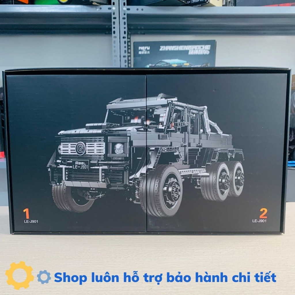 Mô hình lắp ráp technic siêu xe Land Cruise G63 3300 pcs tỉ lệ mô hình 1:8 cung cấp và bảo hành bới Mitago