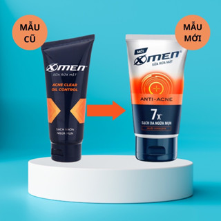 Sữa rửa mặt cho nam Xmen Acne Clear sạch nhờn, ngừa mụn -100gr( mẫu mới)