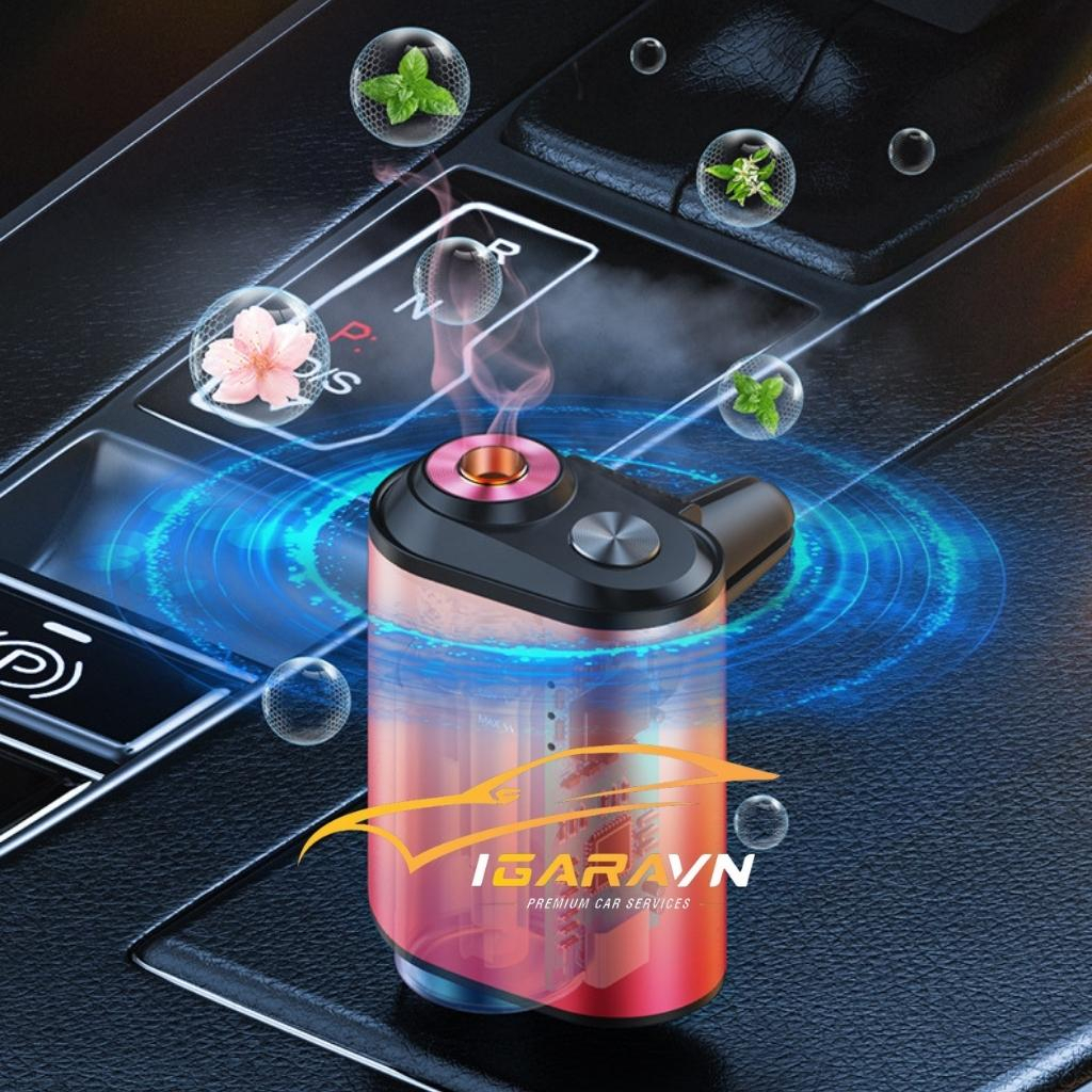 Máy Tạo Hương Thơm Thông Minh, Khuếch Tán Tinh Dầu Kẹp Cửa Gió V2 10ml