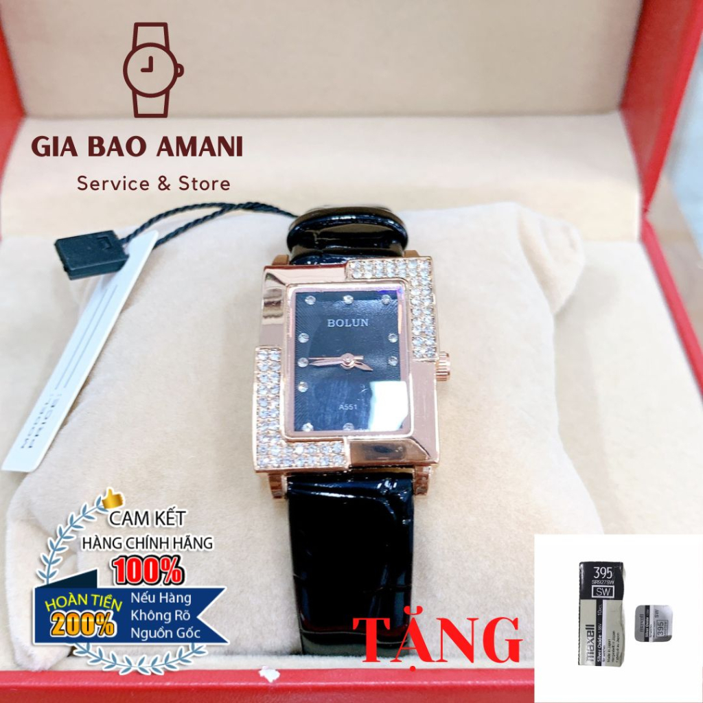 Đồng Hồ Nữ BOLUN 6087 Chính Hãng Tặng Kèm Pin Cao Cấp