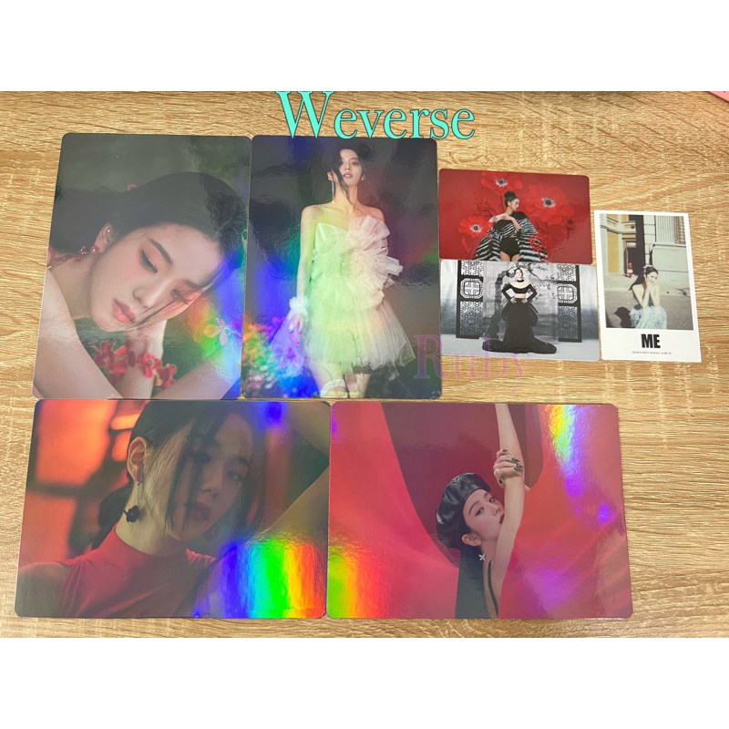 [CÓ SẴN] Thẻ bài JISOO BLACKPINK - Card Jisoo Album ME <POB Weverse & Applemusic & Aladin & Kstarhit