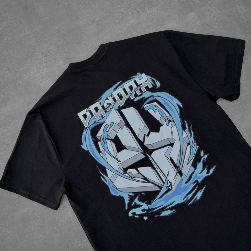 Áo thun local brand nam nữ Pandax Water logo , áo phông rộng unisex , basic tee 100% cotton chính hãng