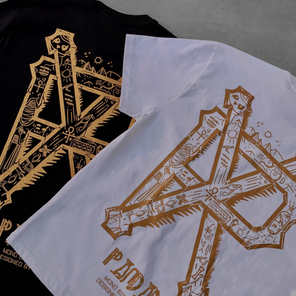 Áo thun local brand nam nữ Pandax Ai Cập , áo phông rộng unisex , basic tee 100% cotton chính hãng