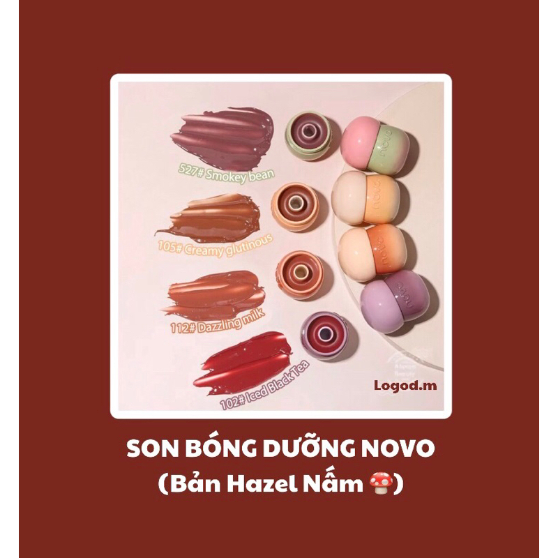 😈SĂN SALE😈Son Bóng Dưỡng Ẩm NOVO - Logod.m