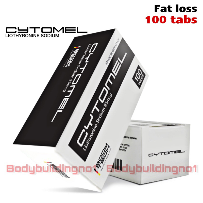 Cytomel 25mcg - T3 Chính Hãng Bodytech - Hộp 100 Viên