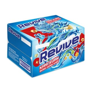 Thùng 24 chai nước ngọt Revive muối khoáng 500ml