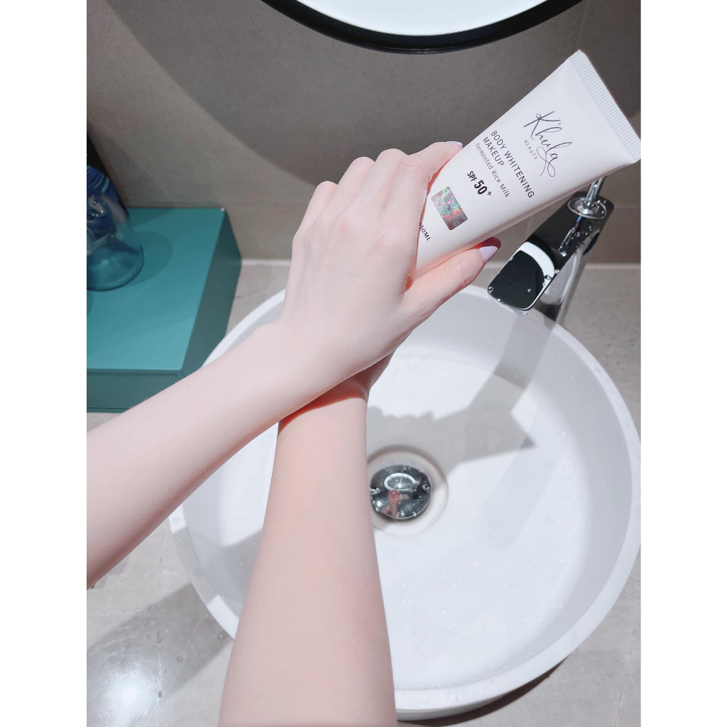 Kem makeup body K’hula Beauty Whitening Makeup dưỡng trắng nâng tone tức thì, chống nắng SPF50+ tuýp 150ml - ROXI Beauty | BigBuy360 - bigbuy360.vn