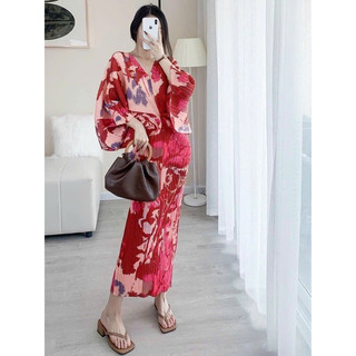 Váy tay phồng dập ly QCCC
