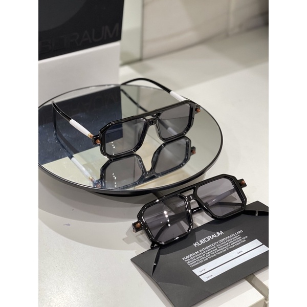 Kính Râm nam nữ Kuboraum new 2023 Fullbox Bảo hành 3 thángkính cận gọng vuông thời trang unisex Kuboraum