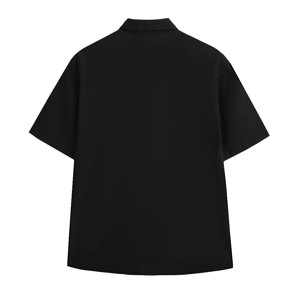 Áo Sơ Mi Tay Ngắn TÚI HỘP Thêu U.TEE STUDIO Unisex Form Rộng Chất Liệu 100% Cotton