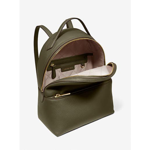 Balo Michael Kors Valerie Medium Logo Backpack - Màu xanh