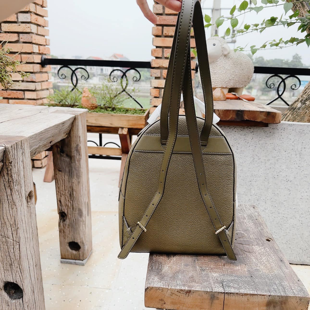 Balo Michael Kors Valerie Medium Logo Backpack - Màu xanh