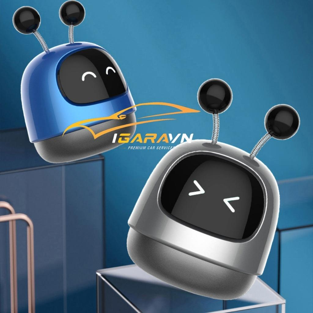 Lọ Nước Hoa Ô Tô Siêu Thơm Đặt Tablo Hình Robot Vui Nhộn 10ml