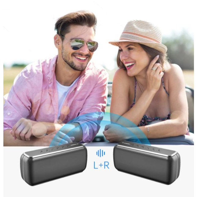 Loa Bluetooth 5.0 Không Dây Di Động Xdobo X8 II, Công suất 60W, TWS, Siêu trầm, Chống Nước IPX5, Thời Gian Phát 8-15h
