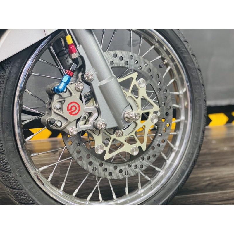 DĨA TQ6 Lòng Nhôm Khoen Inox Size 267mm