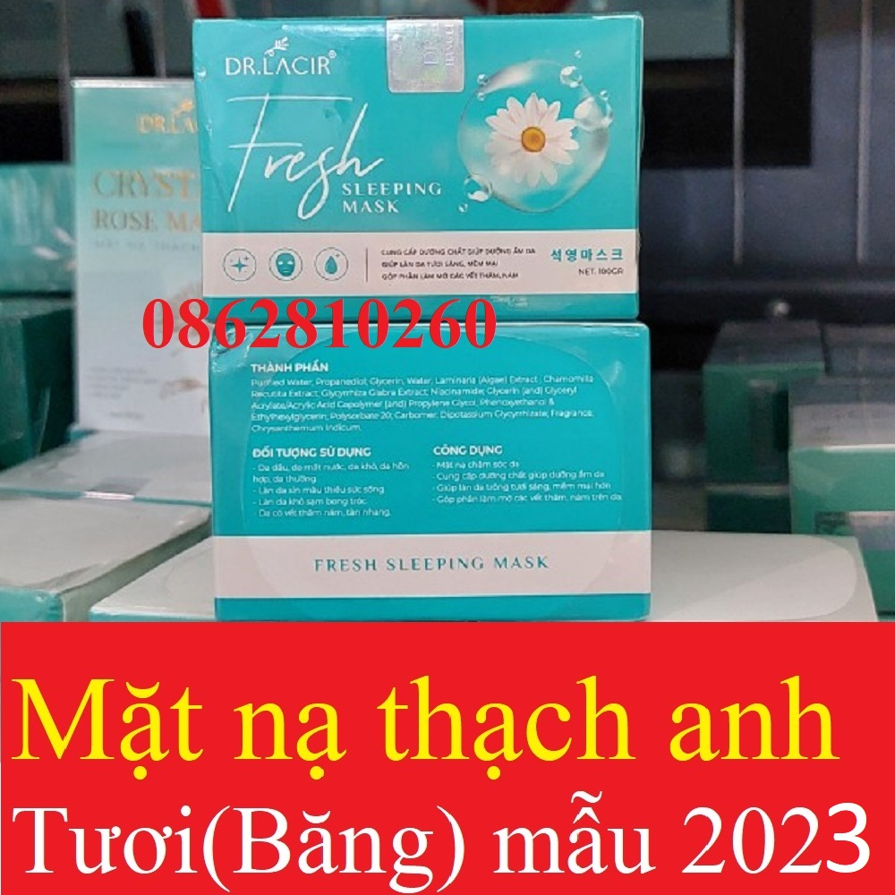Mặt nạ ngủ thạch anh tươi Lamer Dr Lacir fresh sleeping mask