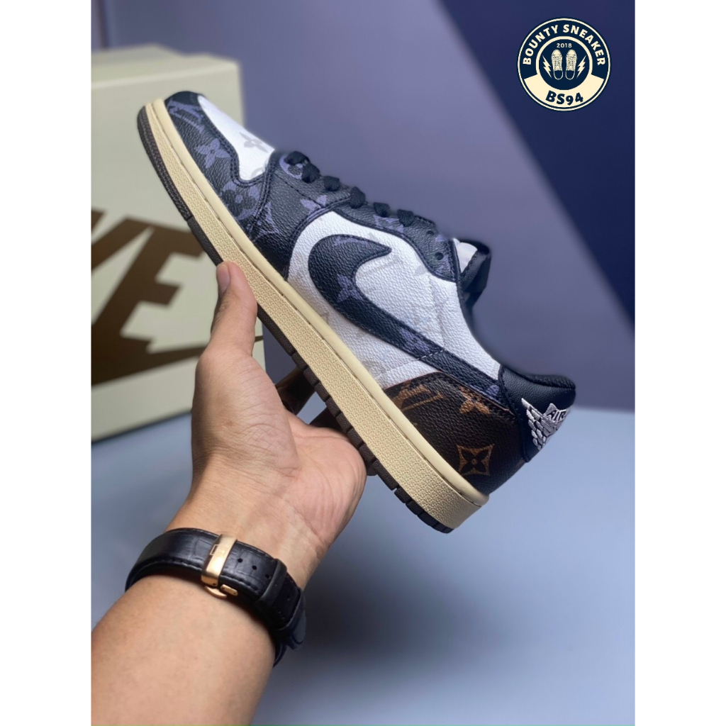 Giày Thể Thao Nike Jordan 1 Low Travis Scott X LV