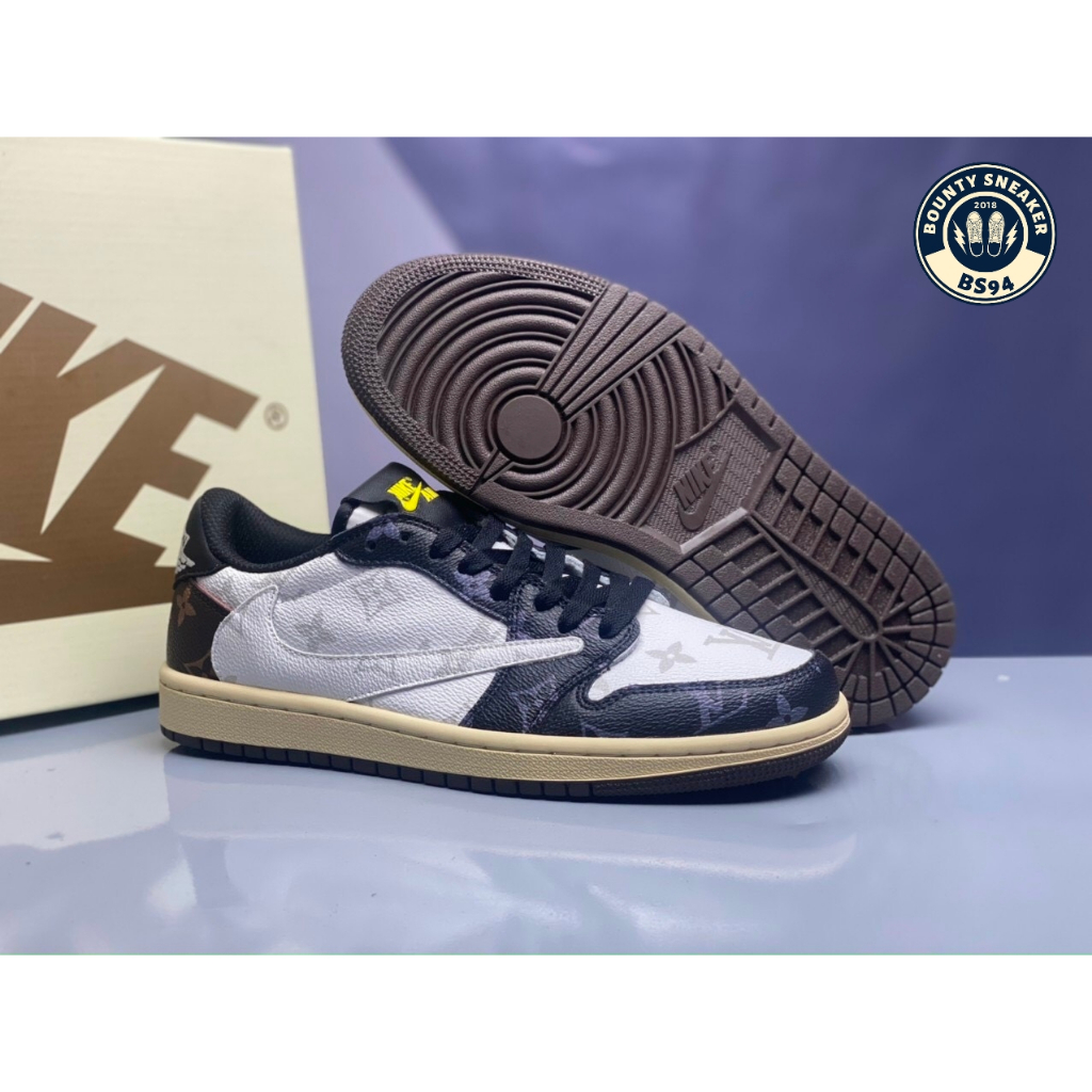 Giày Thể Thao Nike Jordan 1 Low Travis Scott X LV