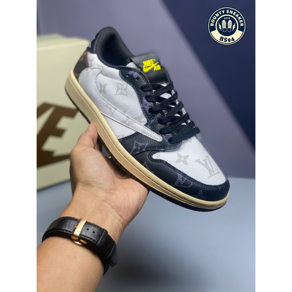 Giày Thể Thao Nike Jordan 1 Low Travis Scott X LV