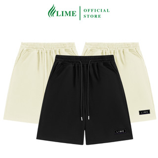 Quần short đùi lime local brand unisex nam nữ form rộng ps021