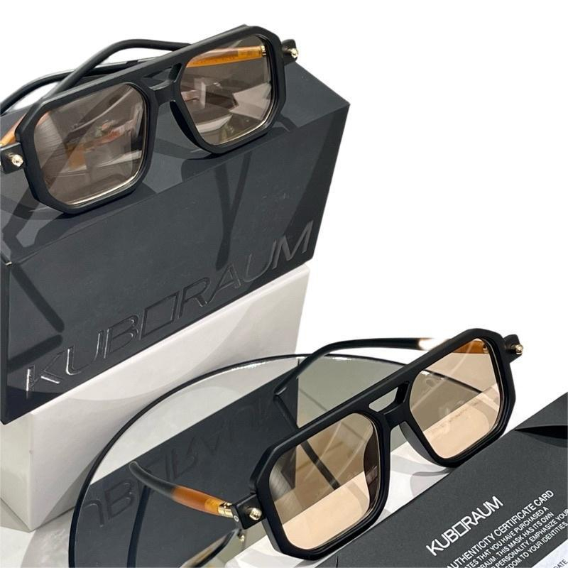 Kính Râm nam nữ Kuboraum new 2023 Fullbox Bảo hành 3 thángkính cận gọng vuông thời trang unisex Kuboraum