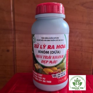 Phân bón lá hỗn hợp npk xử lý ra hoa dứa 500ml