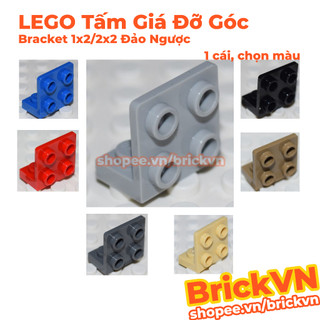 [1 Cái, Chọn Màu] LEGO Miếng Góc Bracket 1x2 2/2 Đảo Ngược ID 99207