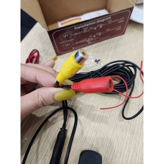 Camera lùi AHd tích hợp màn android ôtô.