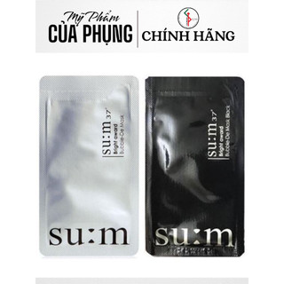 Mặt Nạ Sủi Bọt Thải Độc Da SUM – Bright Award Bubble-De Mask