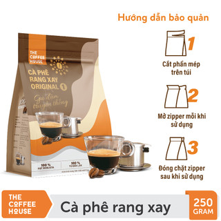[COMBO 3 TẶNG 1]The Coffee House cà phê rang xay Original 1 (gói  250g)
