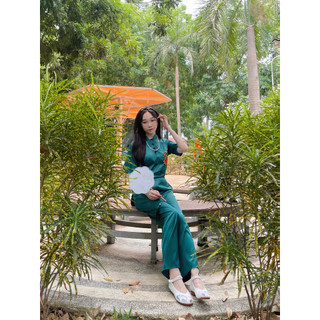 SET ĐỒ LAM ĐI CHÙA HIỀN HỒ CAO CẤP D02