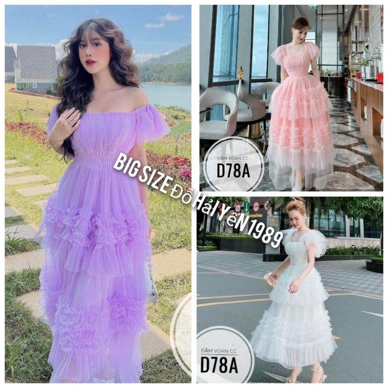 Đầm Maxxi Big Size (50kg đến 90kg) MSNL05