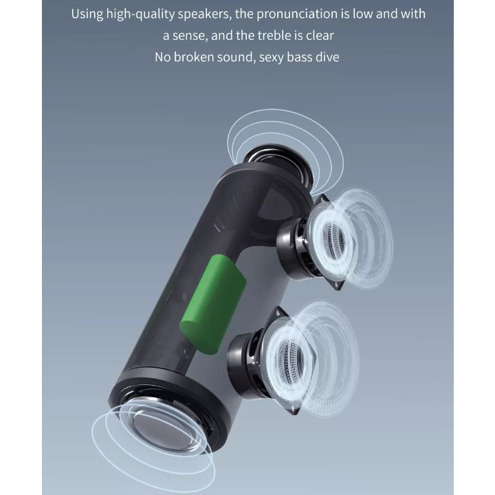 Loa bluetooth Xdobo Hero 1999 loa ngoài trời công suất 50W, chơi nhạc 20 giờ, chống nước IPX7, dùng như sạc dự phòng