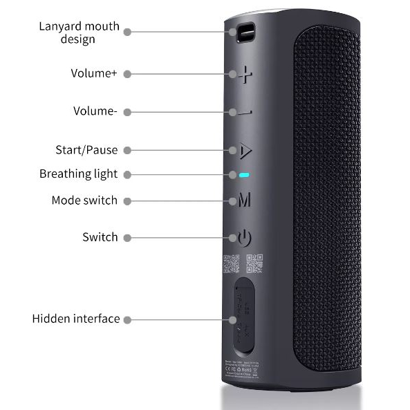 Loa bluetooth Xdobo Hero 1999 loa ngoài trời công suất 50W, chơi nhạc 20 giờ, chống nước IPX7, dùng như sạc dự phòng