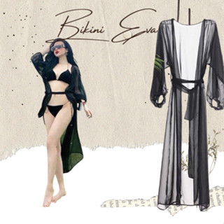 Áo choàng đi biển ren, voan đẹp chất lượng EVA AKVD