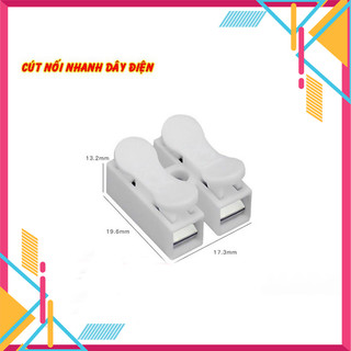Đầu cut nối dây điện, kẹp nối dây điện nhanh hai chân CH-02