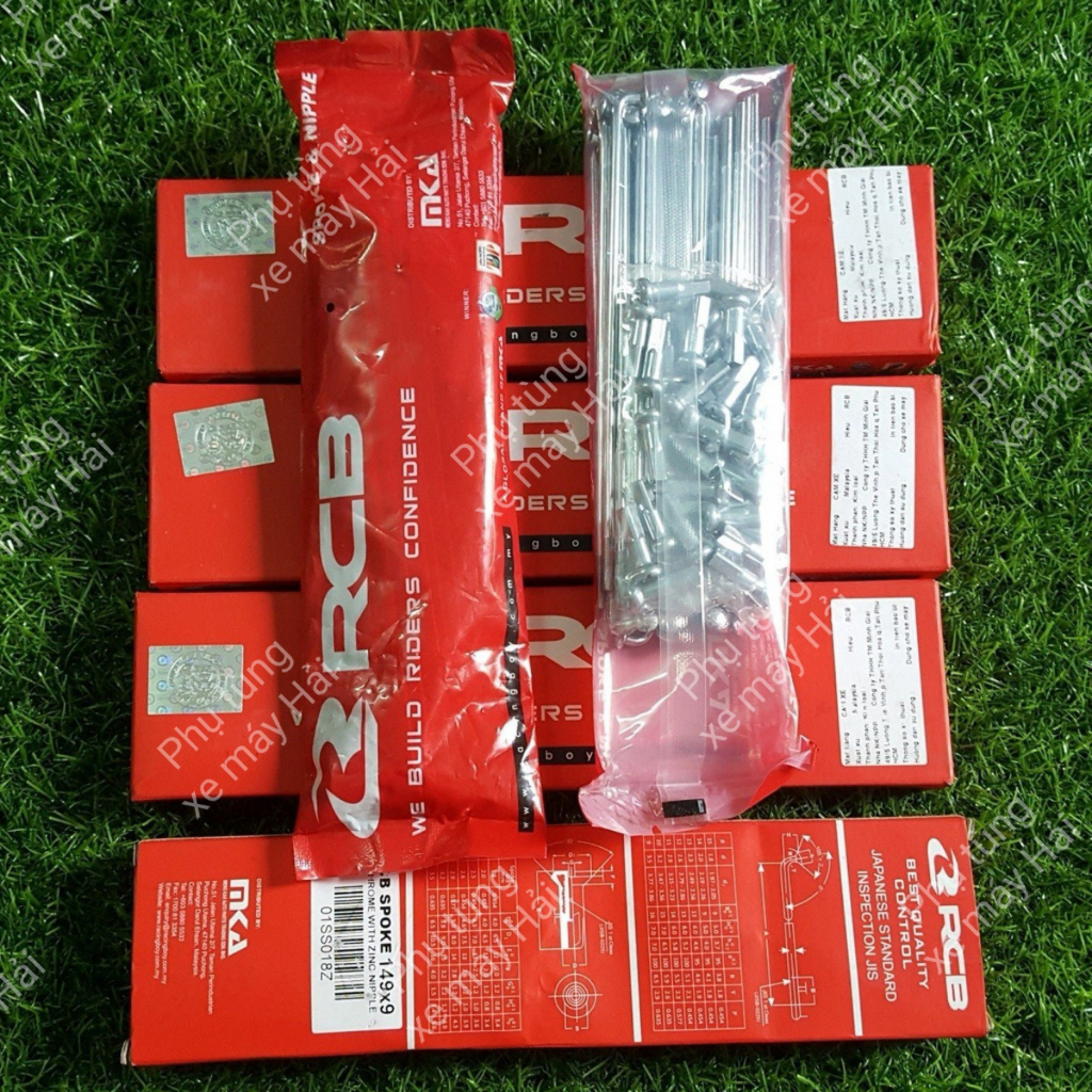 Căm rcb dành cho các dòng xe honda yamaha suzuki 1 bộ 2 bánh trước sau đúng chính hãng HTH1158 msp 0132
