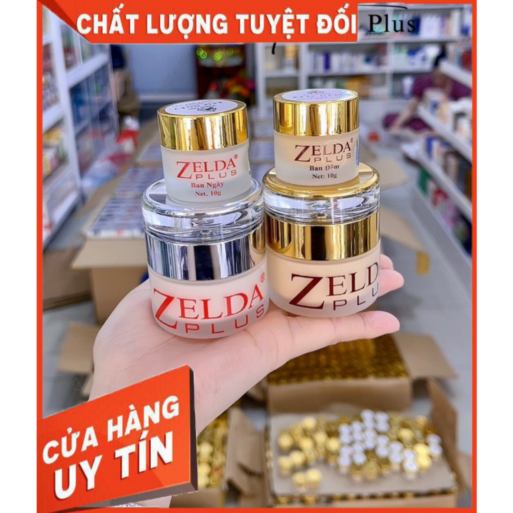 Kem face ngày+đêm_nám sạm tàn nhang_ZELDA PLUS_mẫu mới chính hãng