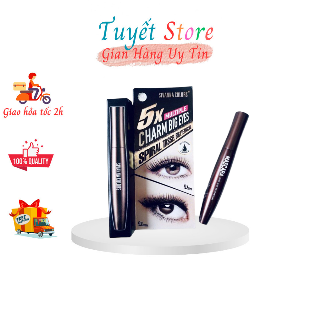 Mascara Sivanna 5X Multiple Charm Big Eyes