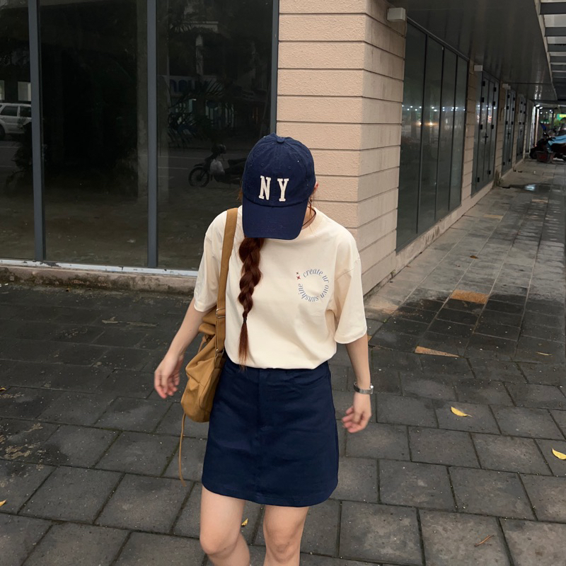 KIM - Skirt kaki ( có quần bên trong )