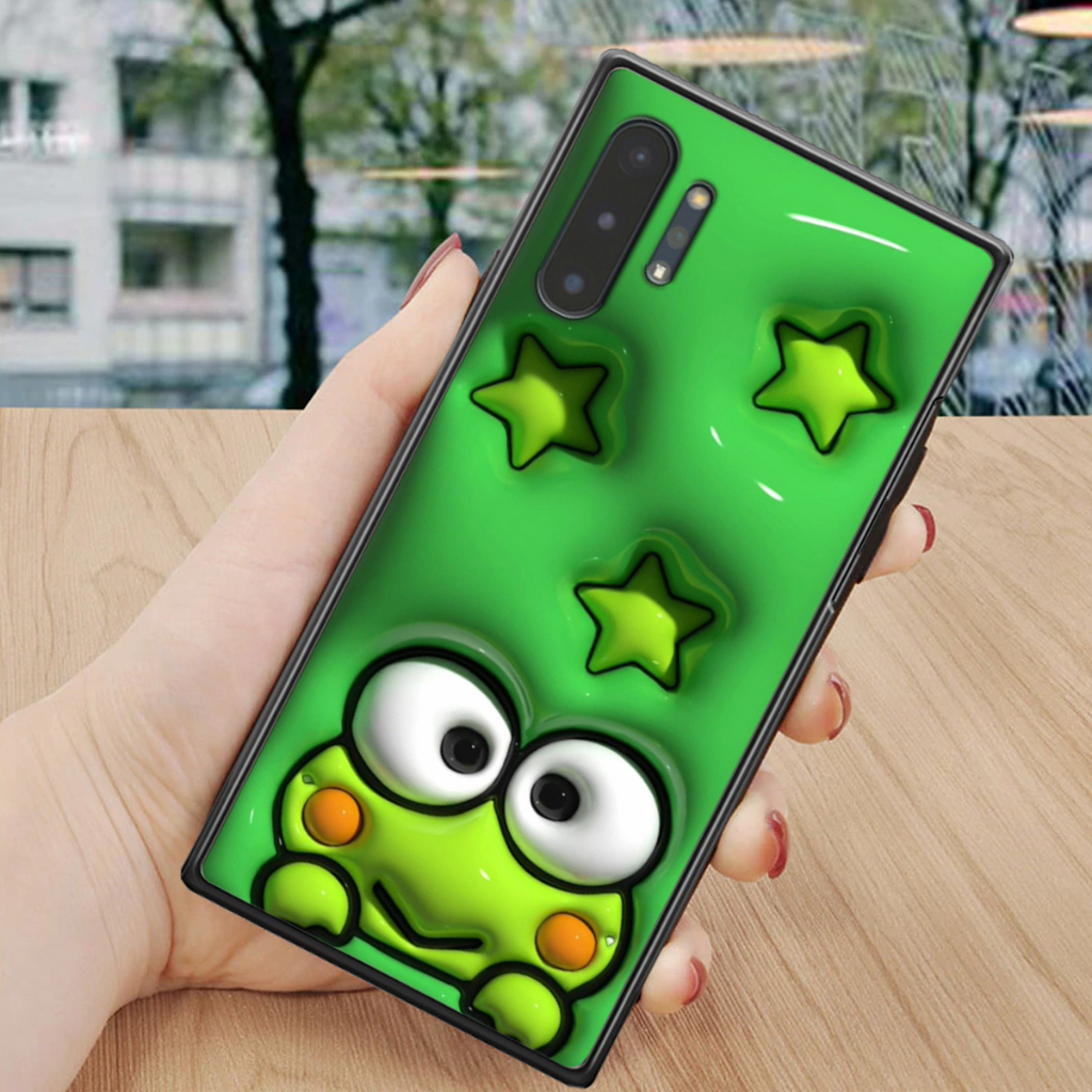 Ốp Samsung Note 10 / Note 10 Plus / Note 10+ in phẳng hình ảnh 3D siêu thực, rất cute dễ thương