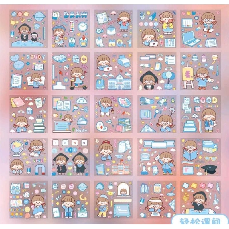 Sticker trang trí sổ tay