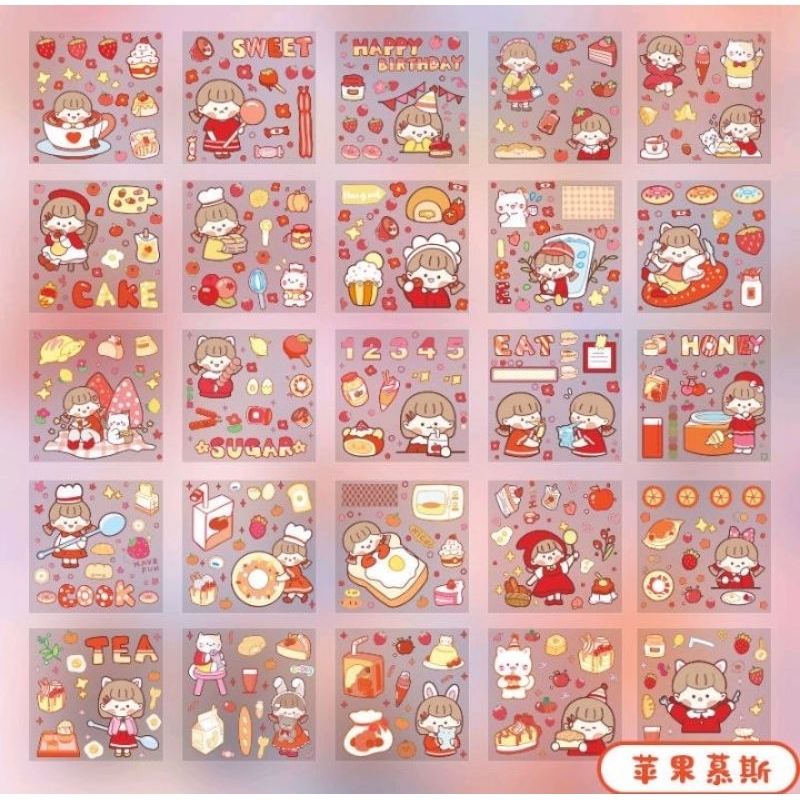 Sticker trang trí sổ tay